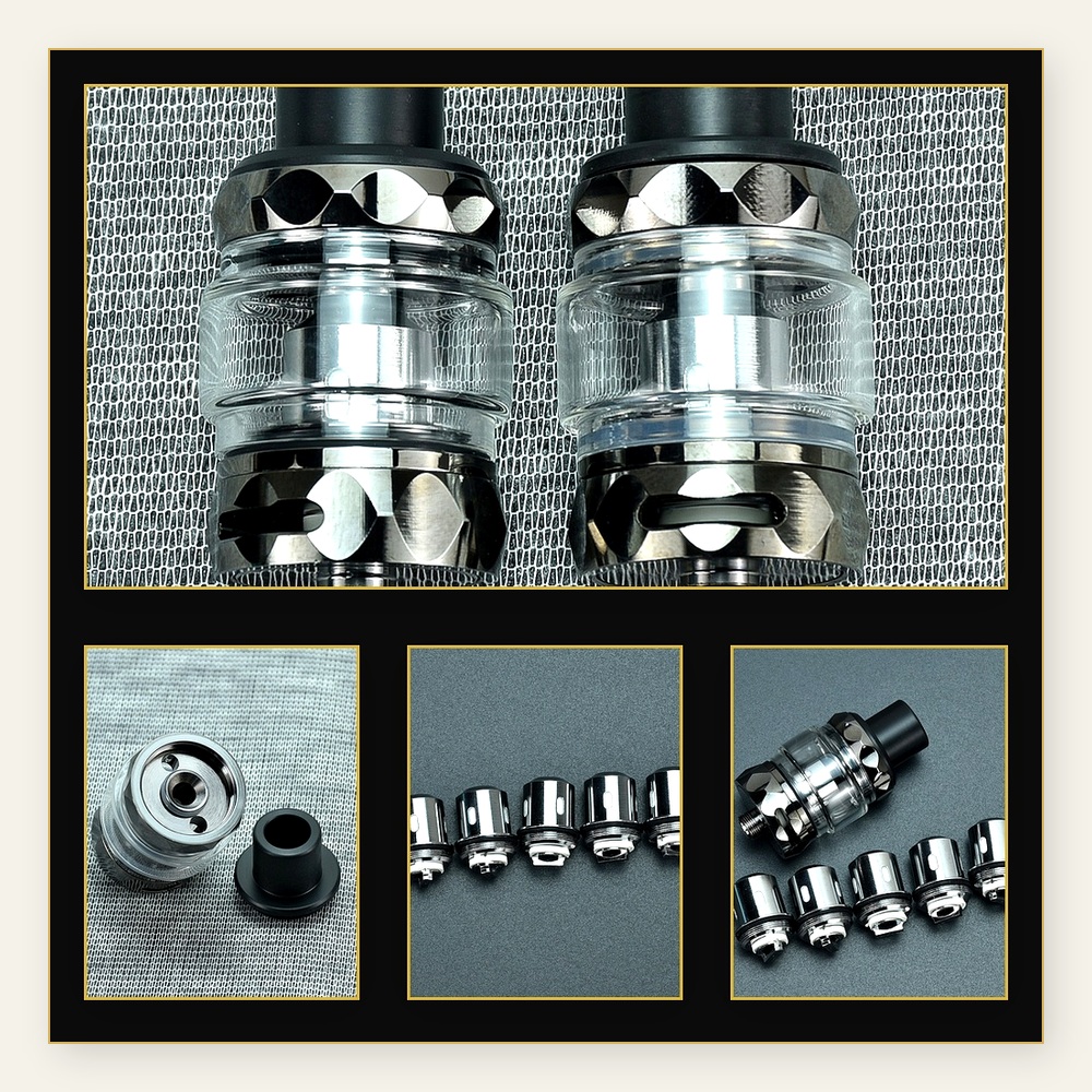 Accessories For Vaping - WolfCoolvape サブオームタンクキット - 80W～200WボックスMOD用0.2オームコイル付き5mlアトマイザー