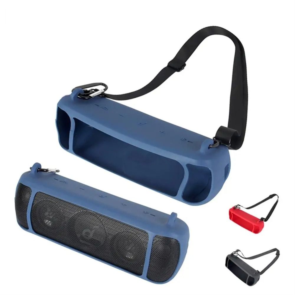 Anker Speaker Soundcore Motion+ - シリコン製Bluetoothスピーカーカバー。耐衝撃性、落下防止、保護ケース。Anker Soundcore Motion+用、ソフトで持ち運びやすいスリーブ。旅行に最適。
