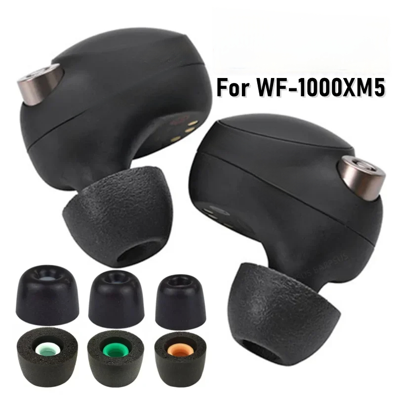 Sony Headphone Wf-1000Xm5 - 交換用イヤーチップ Sony WF-1000XM5 メモリーフォームイヤホン用イヤーチップ 滑り止めノイズキャンセリングヘッドフォン耳栓 SONY