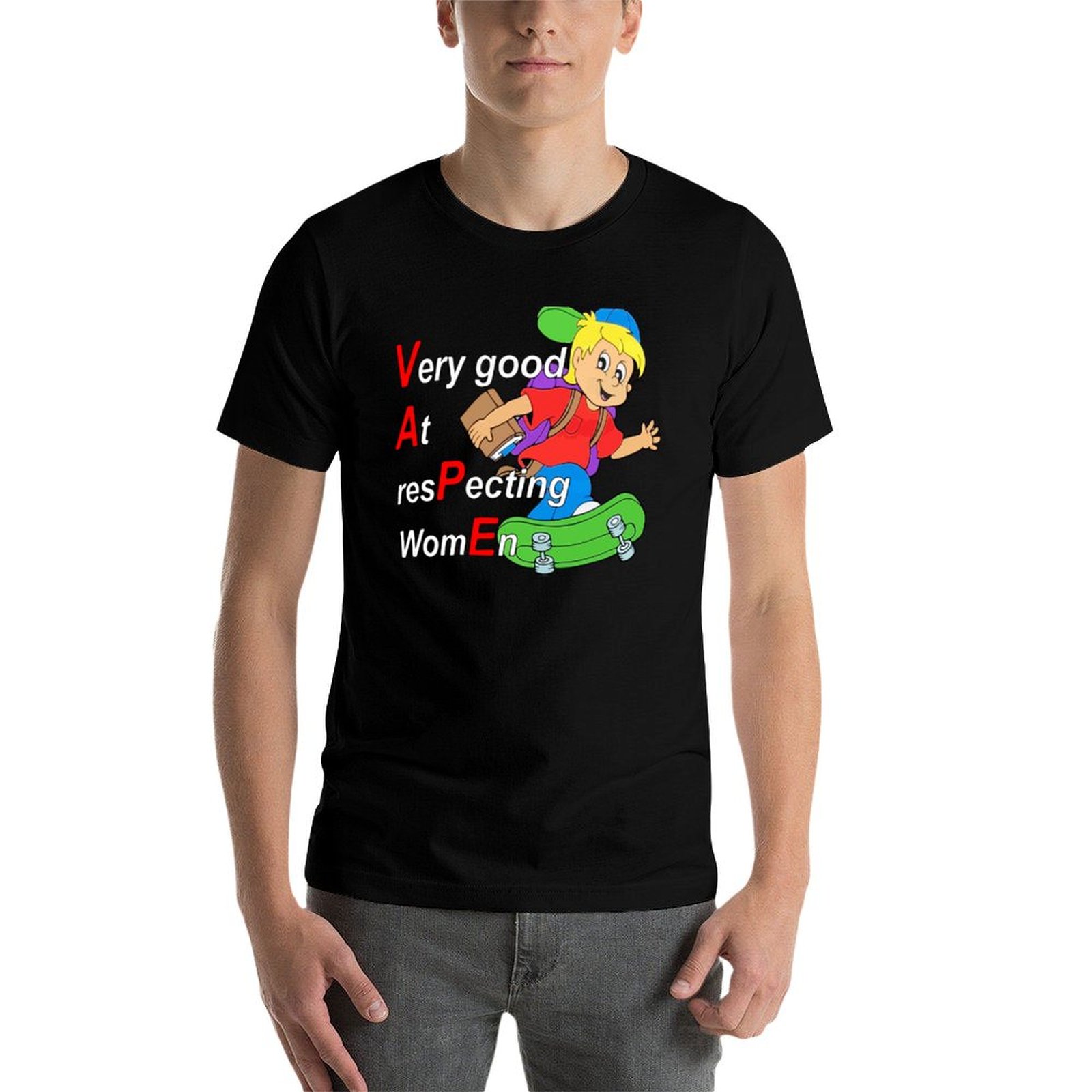 はい、私は女性を尊重することにとても得意です Tシャツ プラ - Vaping Goods のレビューと価格