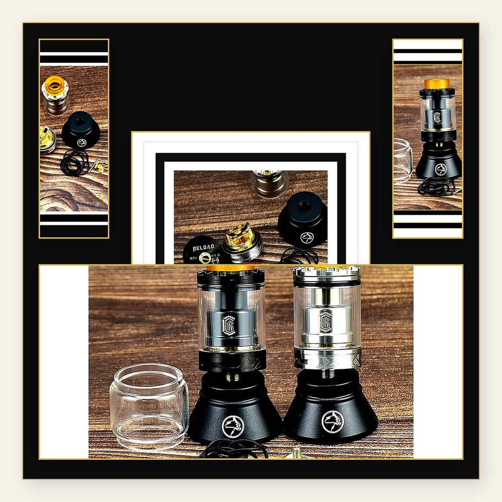 ReLoad RTA 24mm 3.5ml トップフィル リ - Accessories For Vaping のレビューと価格