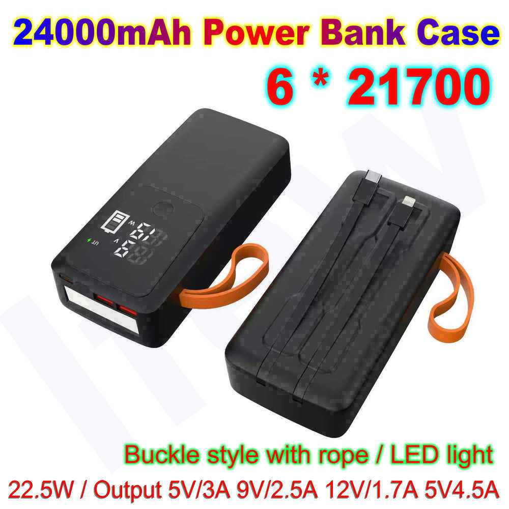 21700 バッテリーパワーバンクハウジングケース DIY  - Battery Case Storage のレビューと価格