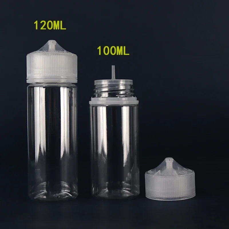 5 個 30ml-120ml PET クリアドロッパーボトル - Juice Bottle Dropper のレビューと価格